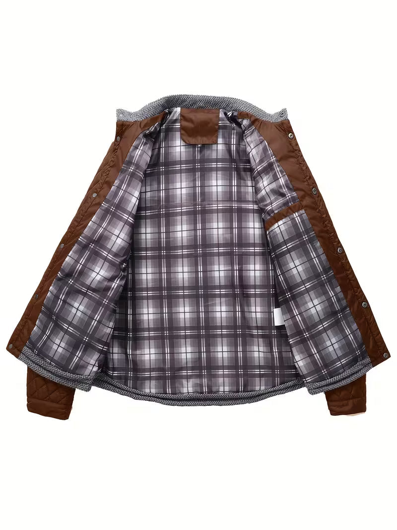 Stetson - Piumino Con Patchwork a Rombi