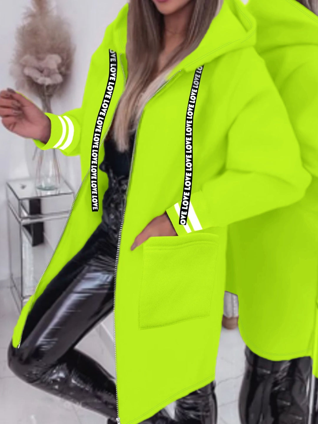 Nicola – Giacca a Maniche Lunghe Con Tasche Laterali