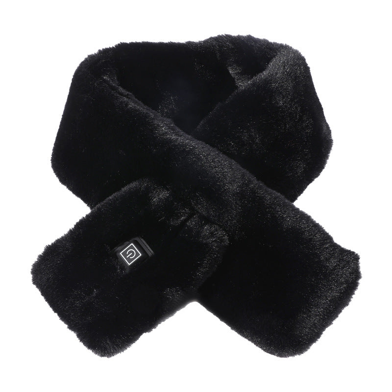 Zobia - Sciarpa in Peluche Riscaldata