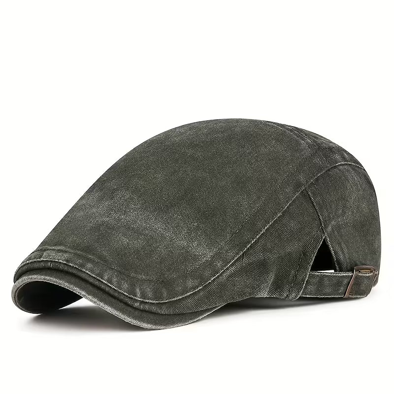 ComfyLuxe - Cappellino In Denim Con Fibbia Regolabile