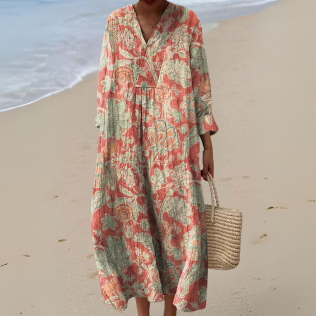 Narcisa - Abito Floreale Vintage