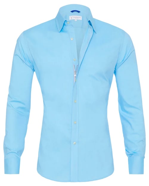 Ceferino - Camicia Disinvolto A Maniche Lunghe Con Bottoni