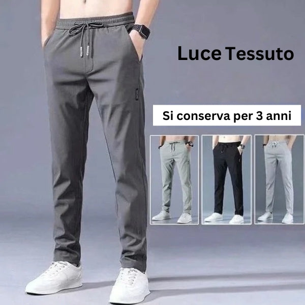 FlexDry - Pantaloni Elasticizzati ad Asciugatura Rapida Unisex