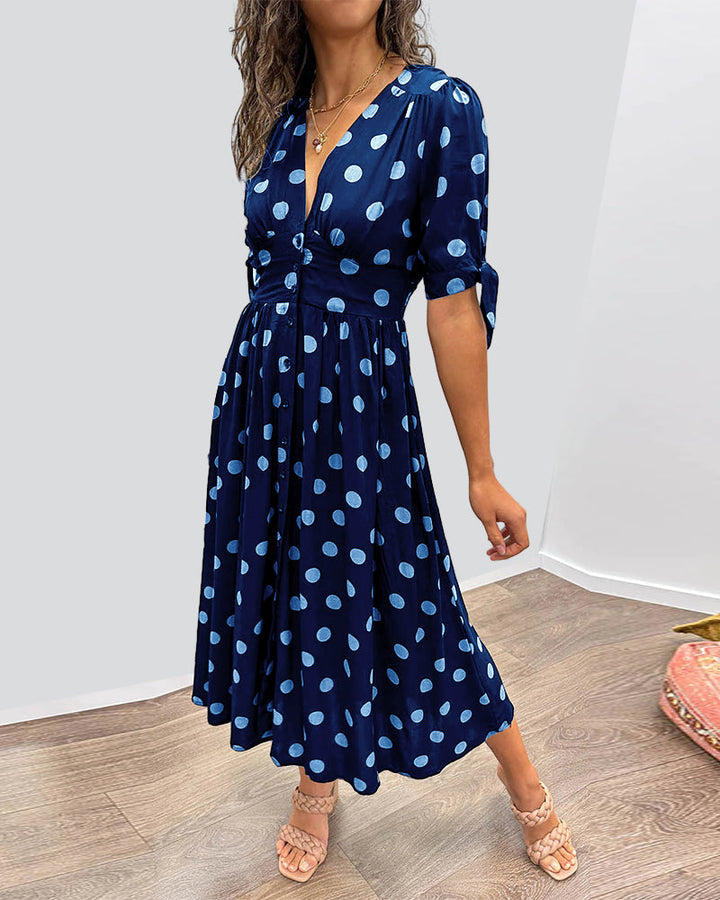 Janis - Abito Elegante Con Scollo A V