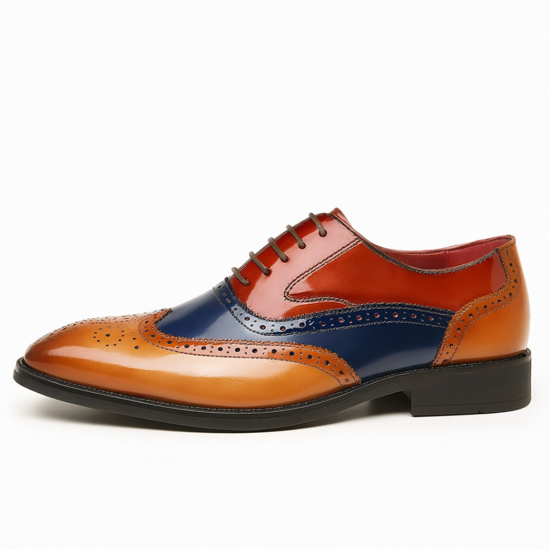 Shimon - Scarpe Oxford In Pelle