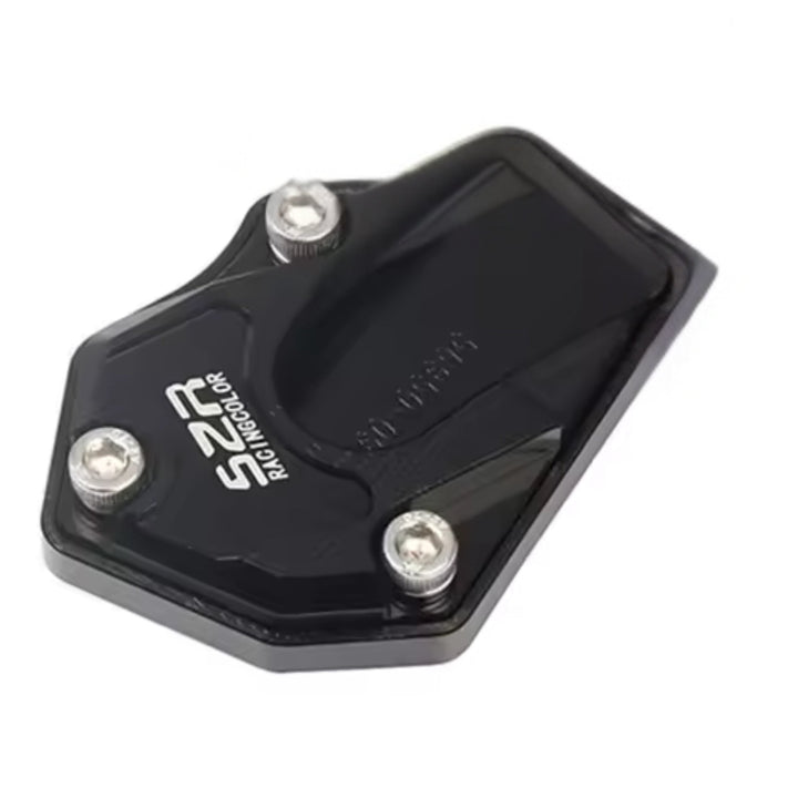 BalanceGuard - Piastra Di Prolunga Per Cavalletto Laterale Moto Con Poggiapiedi