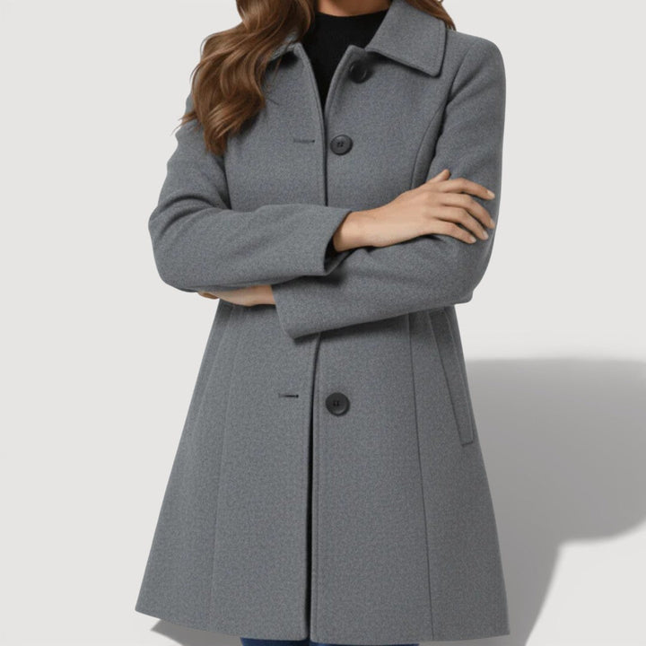 Tharushika - Sophisticated Cappotto a Maniche lunghe