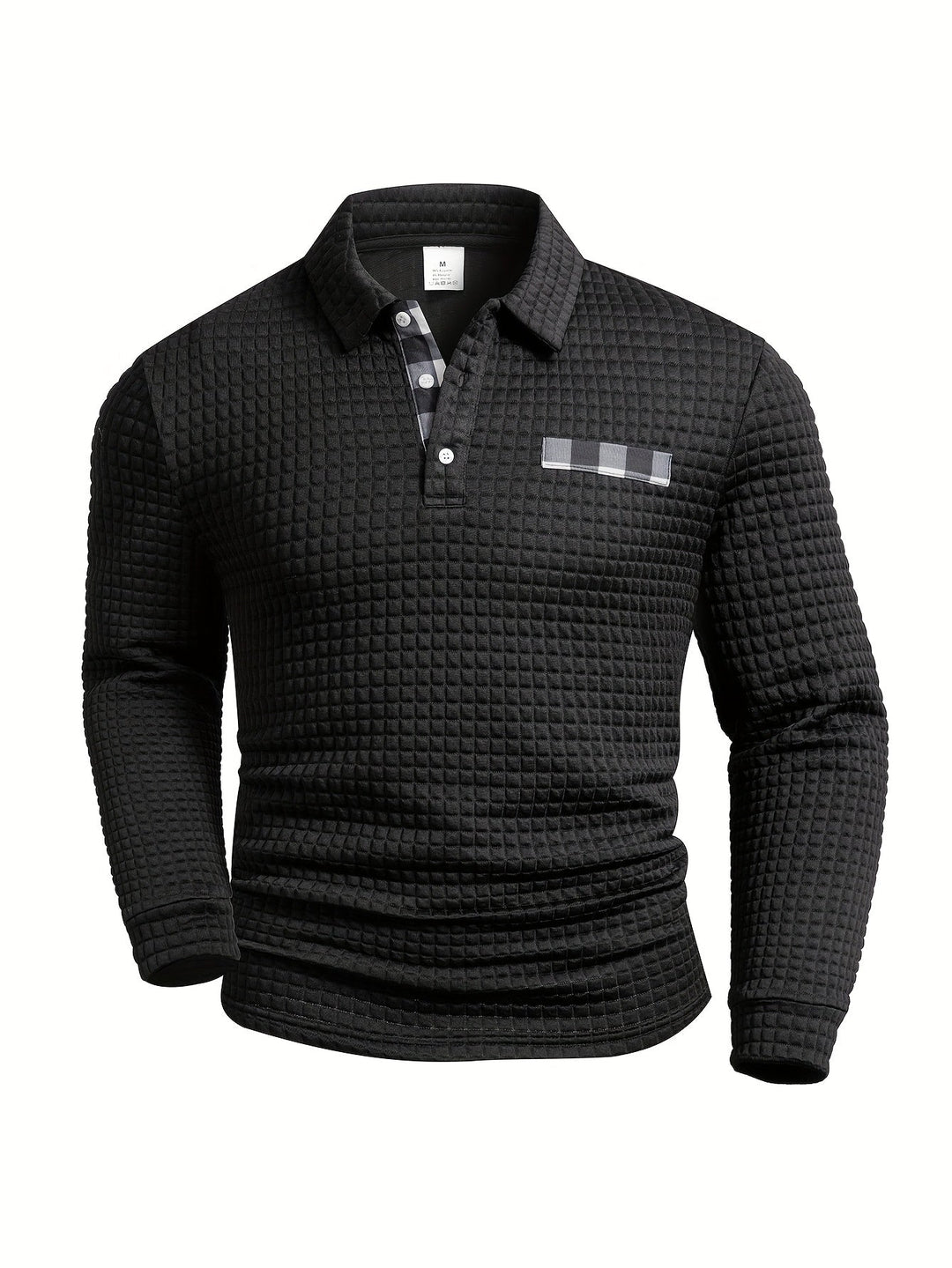 Juergen - Camicia Casual a Maniche Lunghe Con Bottoni