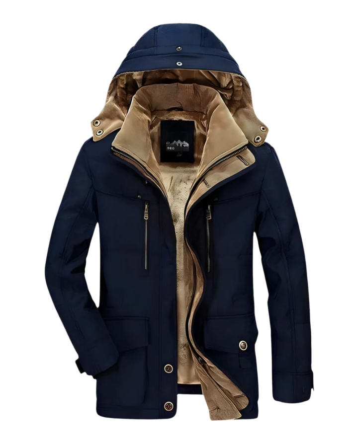 Aziel - Giacca Invernale Imbottita Con Tasche Multiplo