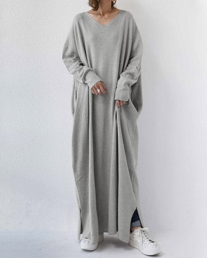 Bonita - Abito Alla Moda Con Maniche Lunghe e Scollo a V
