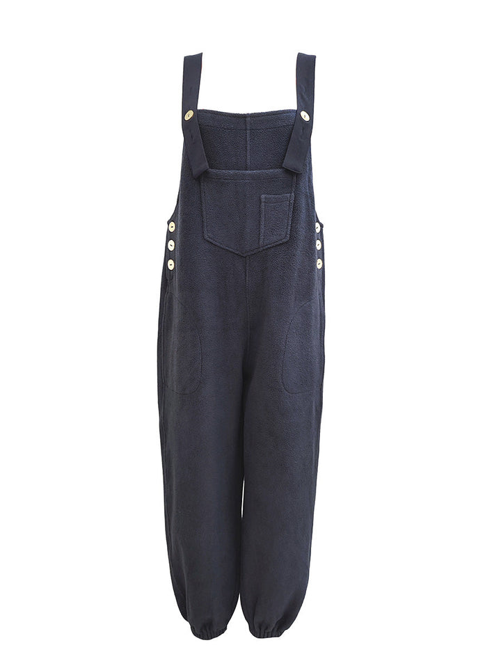 Clarice - Salopette In Denim Distressed Dal Taglio Morbido
