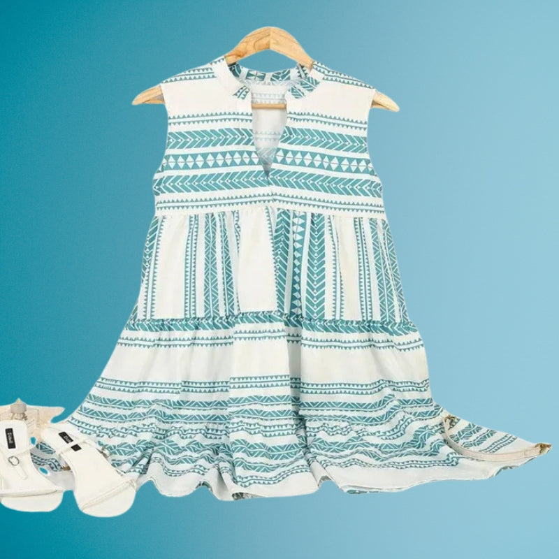Lylah - Elegante Abito Estivo Con Stampa
