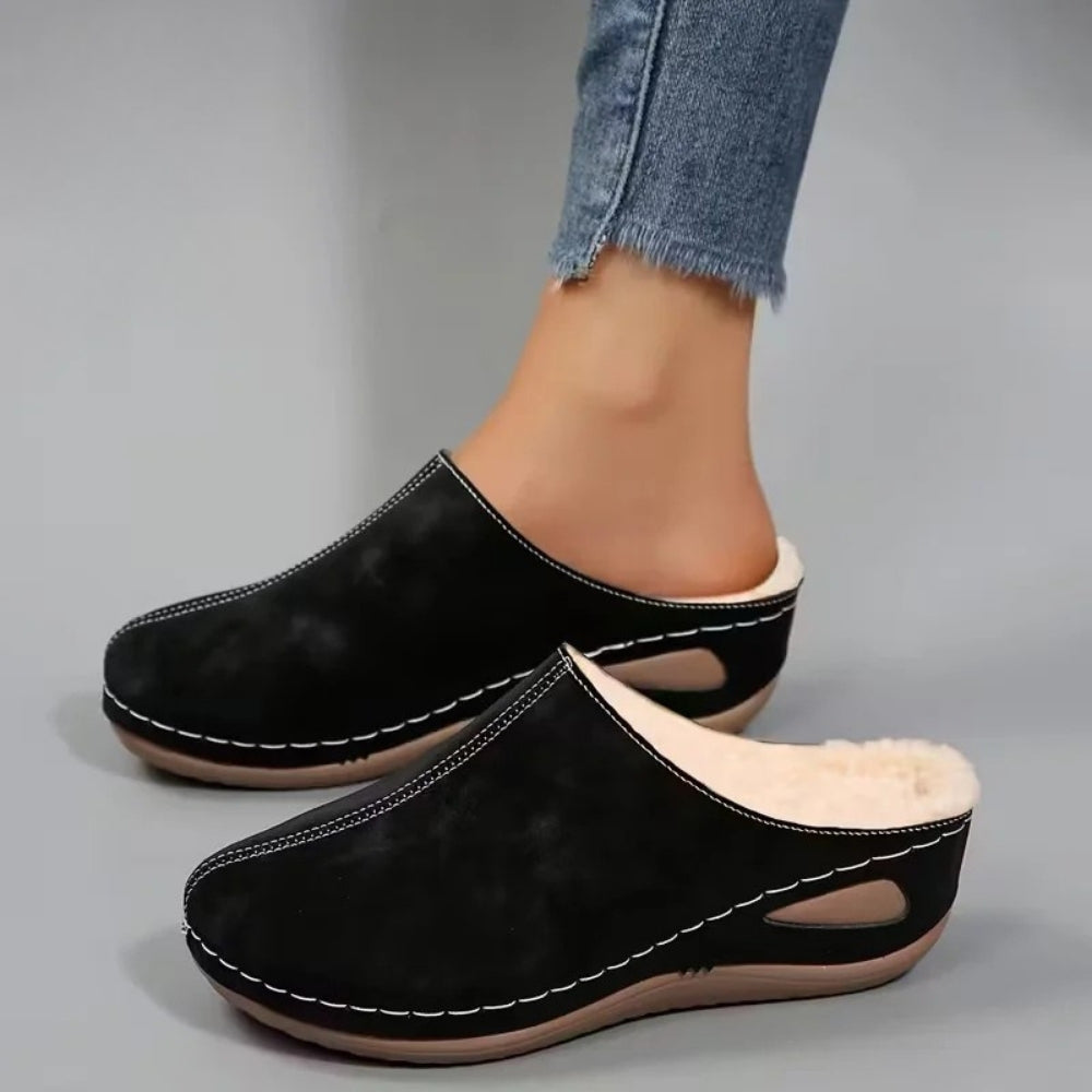 Lirona - Comodi Mocassini Slip-on Con Fodera in Pile