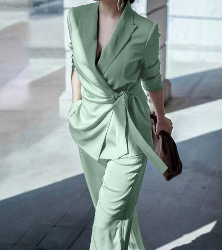Asya - Elegante Completo Casual a Due Pezzi