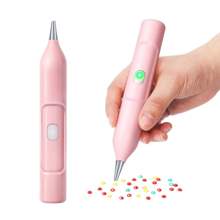 DazzleDot - Penna Diamantata Elettrica per Pittura 6 Colori
