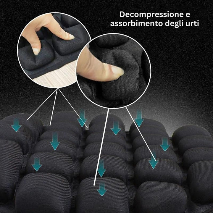 MotoCloud - Cuscino 3D Per Sella Moto