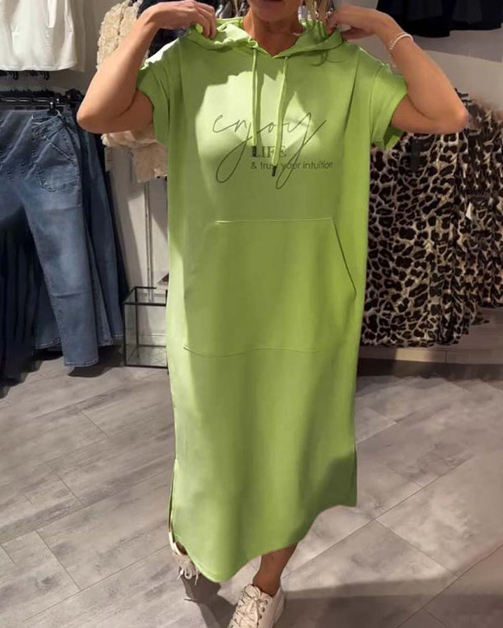 Nadia - Abito Elegante Con Cappuccio