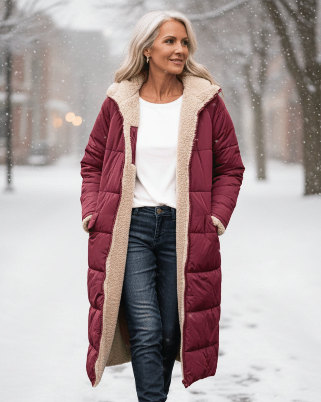 Kiriaki - Giacca Invernale Sherpa