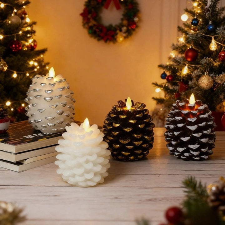 ForestFlame - Candela Senza Fiamma Mood Pine Cone