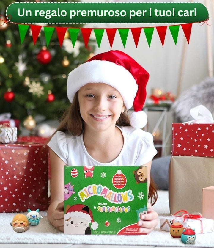 FestiveFuzzies - Calendario Dell'Avvento Natalizio Con Peluche