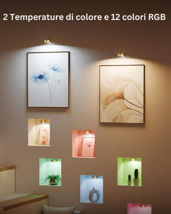 GlowFrame - Luce Magnetica Per Dipingere con 13 Modalità di Illuminazione ( Confezione da 3 )