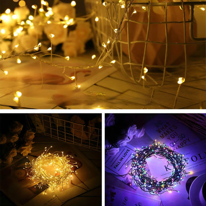 TwinkleWire - Luci Decorative a Filo Di Rame Con Telecomando