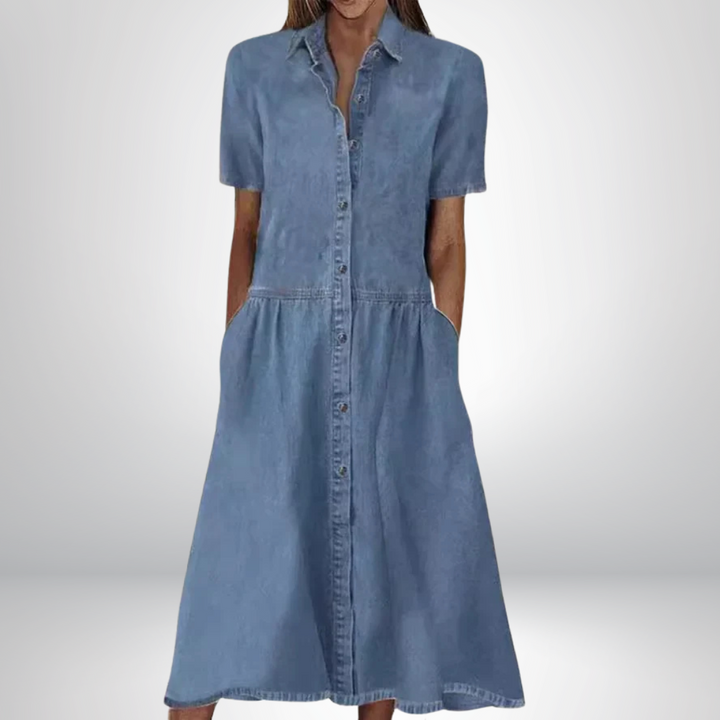 Aniela - Abito Elegante in Denim