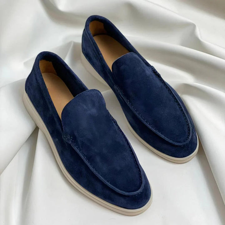 Gebhard - Elegante Mocassino in Pelle Scamosciata