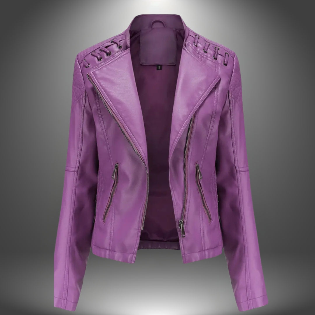 Lilia - Giacca In Pelle Premio