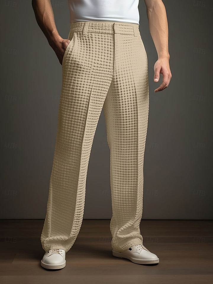 Harmen - Pantaloni a Gamba Larga Con Tasche Laterali