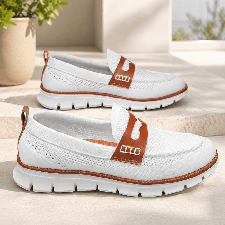 Ailan - Scarpe Slip on in Maglia