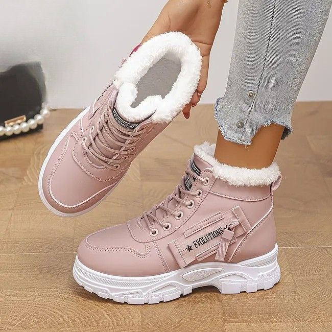 Nikiforos - Sneakers Invernali Calde Alla Caviglia Con Lacci