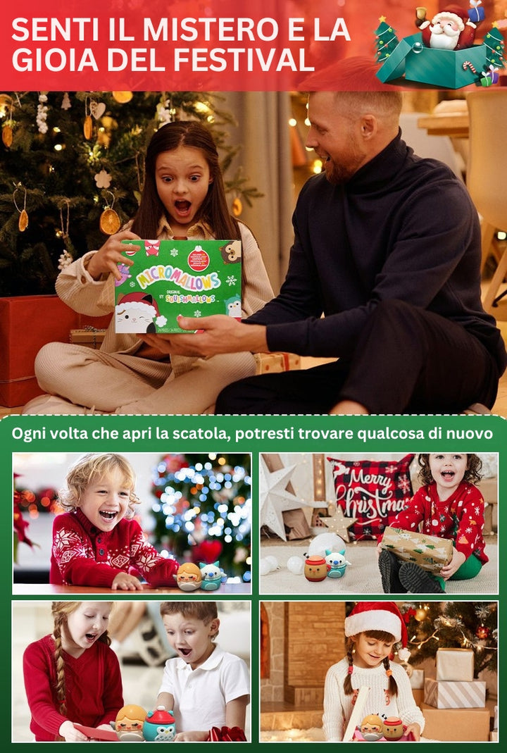 FestiveFuzzies - Calendario Dell'Avvento Natalizio Con Peluche