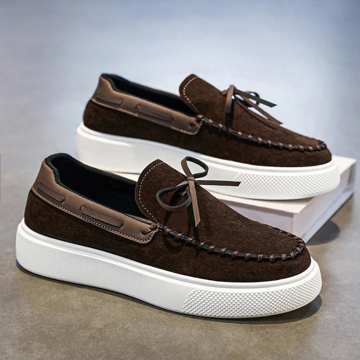 Lewas - Eleganti Scarpe in Pelle Scamosciata