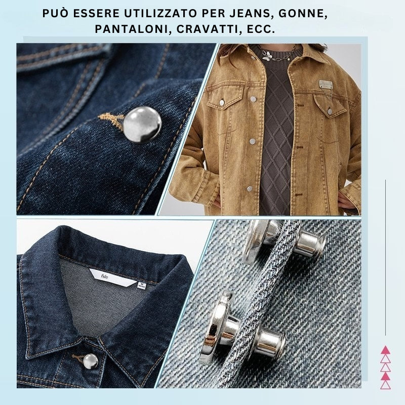 CinchPin - Fibbia Regolabile Per Cintura Perfettamente Adattabile