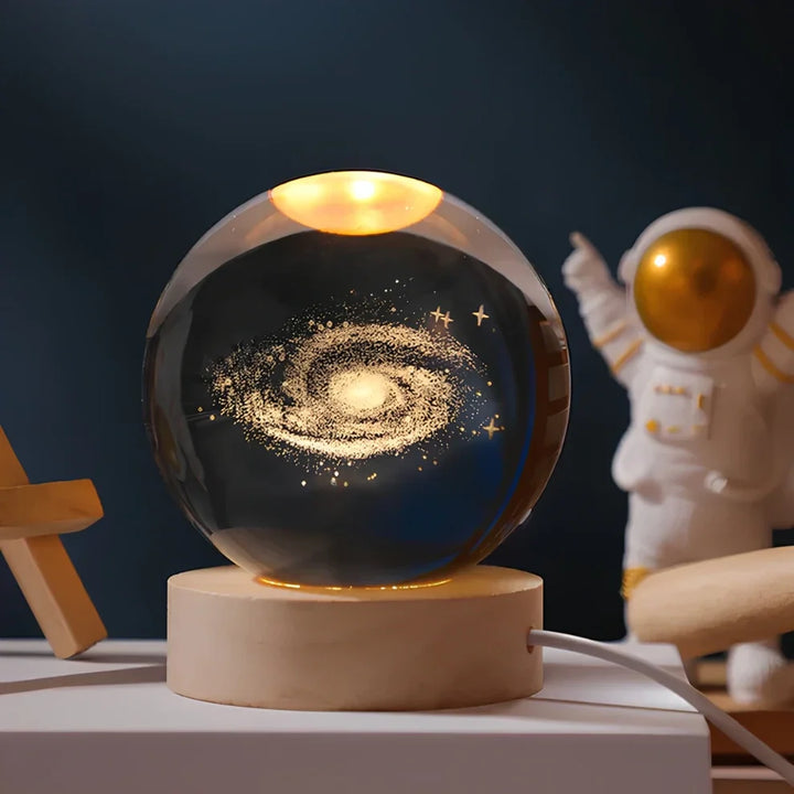 Glow Sphere – Lampada A Sfera Di Cristallo Luminosa