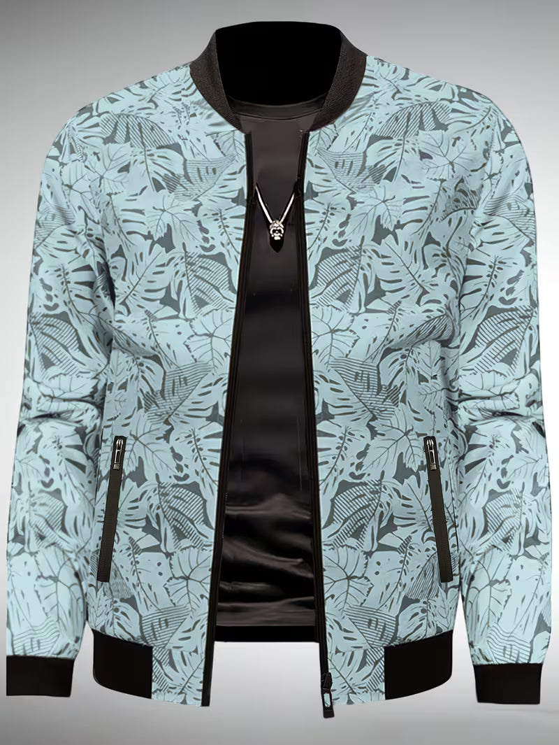 Dagan - Giacca Sportiva Casual a Maniche Lunghe Con Cerniera