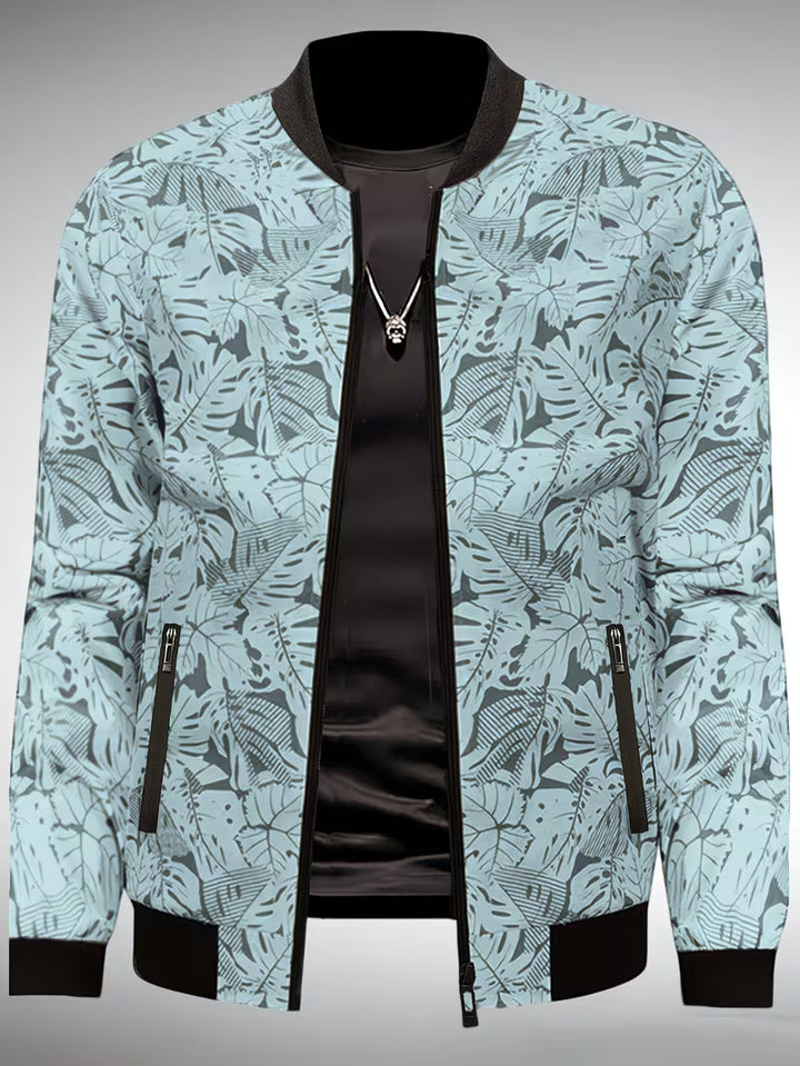 Dagan - Giacca Sportiva Casual a Maniche Lunghe Con Cerniera