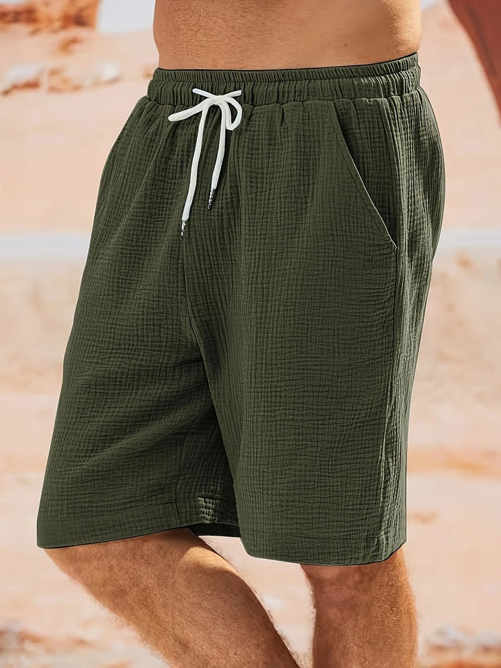 Bancroft - Eleganti Pantaloncini Larghi Con Tasche