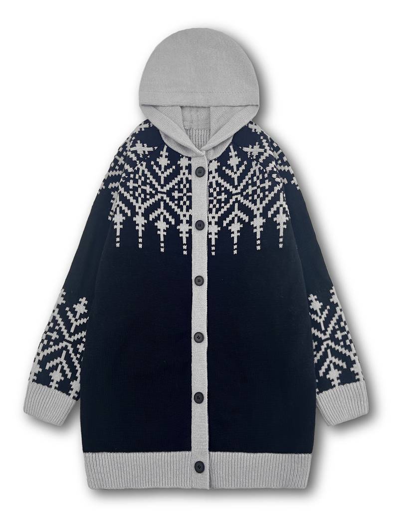 Hadassah - Elegante Cappotto Invernale Oversize in Tessuto