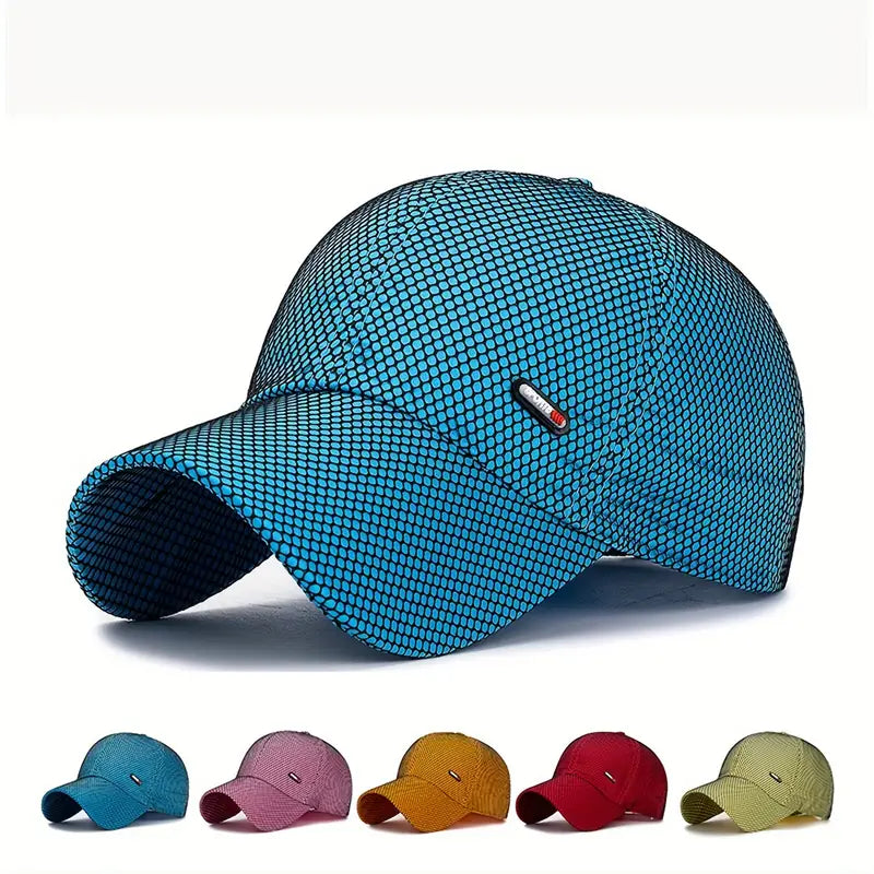 FlexDome - Cappellino Da Baseball Con Rete Regolabile