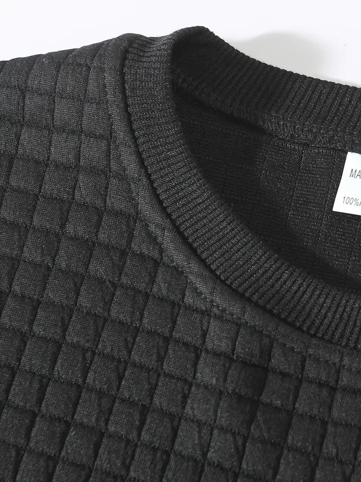 Beckham - Maglione a Maniche Lunghe Con Motivo Scozzese Bohémien