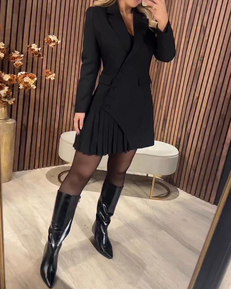 Nylani - Abito con Risvolto e Blazer