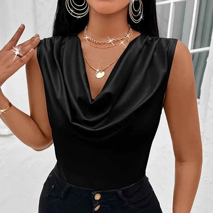 Naiyan - Top Casual in Raso Senza Maniche