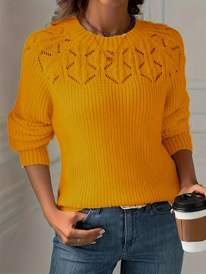 Nasia - Elegante Maglione A maniche lunghe