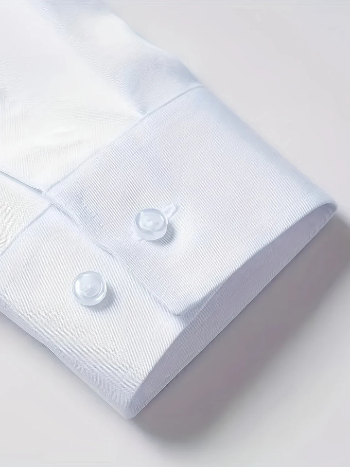 Byron - Elegante Camicia a Maniche Lunghe Con Bottoni