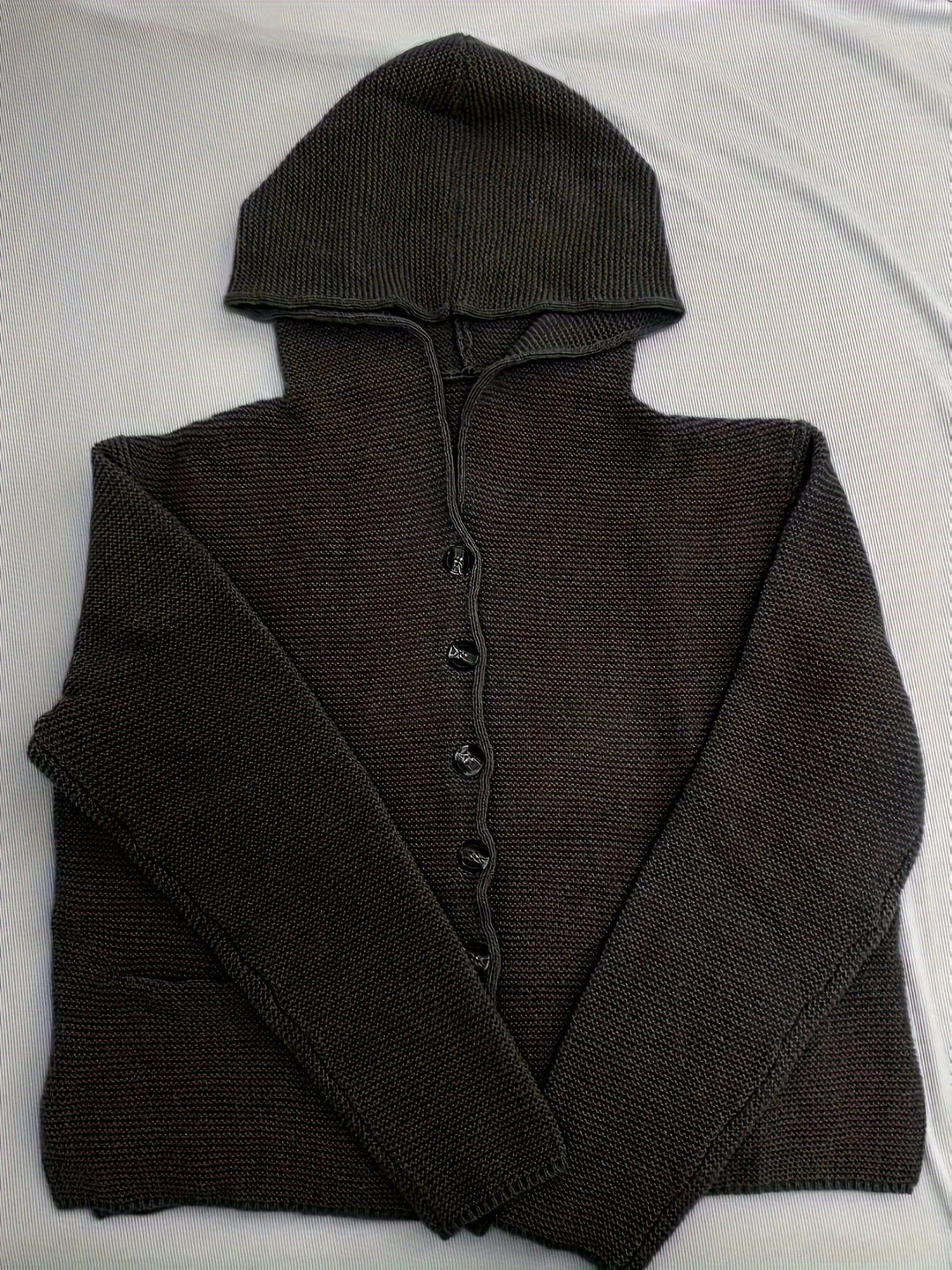 Jadia - Cardigan A Maniche Lunghe In Maglia