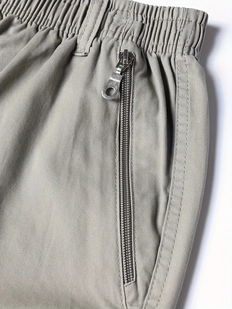 Theodore - Pantaloncini Cargo In Cotone Traspirante