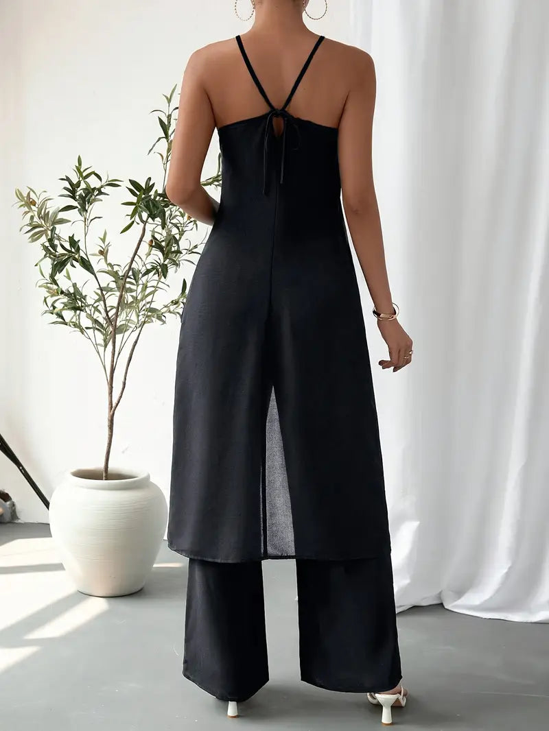 Eirini - Elegante Set Due Pezzi Senza Maniche