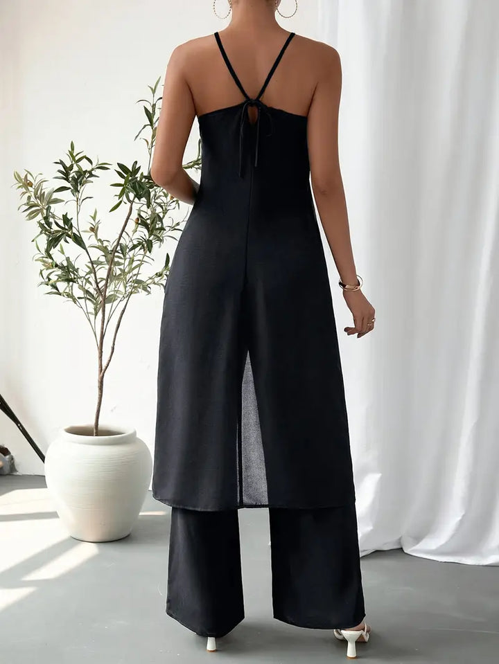 Eirini - Elegante Set Due Pezzi Senza Maniche